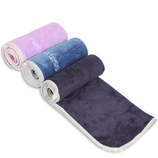 Cross-border microfiber sports towel outdoor indoor men's and women's quick-drying absorbent towel Morandi color three-color towel