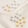 切边18k手链散珠配件
