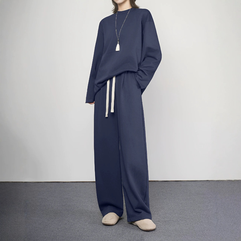 Biyi0212 Cloud Long-Staple Cotton Lightweight Comfortable Rolled-Edge Sports Color-Block Drawstring Fleece-Lined Sweatshirt 3-Piece Set Biyi0212 Cloud Long-Staple Cotton Lightweight Comfortable Rolled-Edge Sports Color-Block Drawstring Fleece-Lined Sweatshirt 3-Piece Set