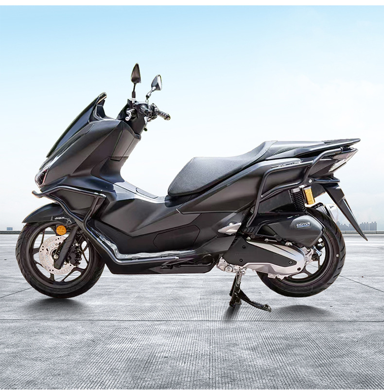 Suitable for 25 Honda Pcx160 Bumper Anti-Fall and Anti-Collision Scooter Bumpers, Front and Rear Fully Surrounded Protective Bars