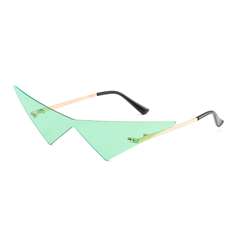 Gafas de sol transfronterizas sin montura y sin nariz de estilo nuevo y de moda Gafas de sol ultraligeras de moda para mujer