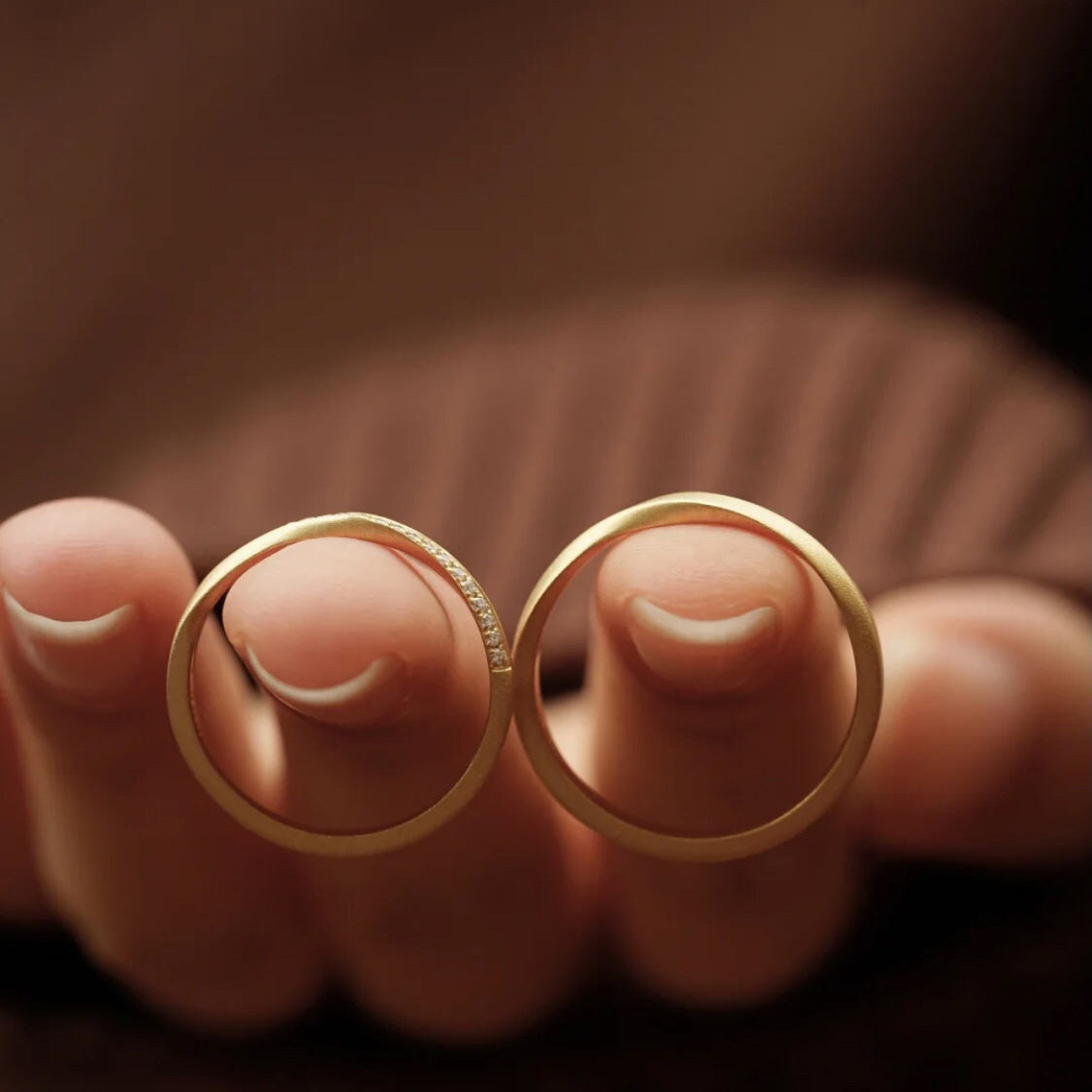 Simple Style Solid Color Silver Plating Inlay Zircon Rings 1 Piece