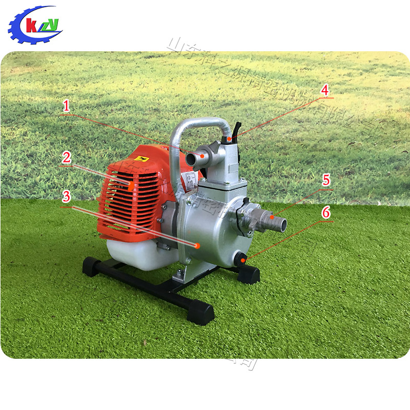 便捷式二冲程汽油自吸水泵 小型农田喷灌设备 菜地园林花草灌溉机