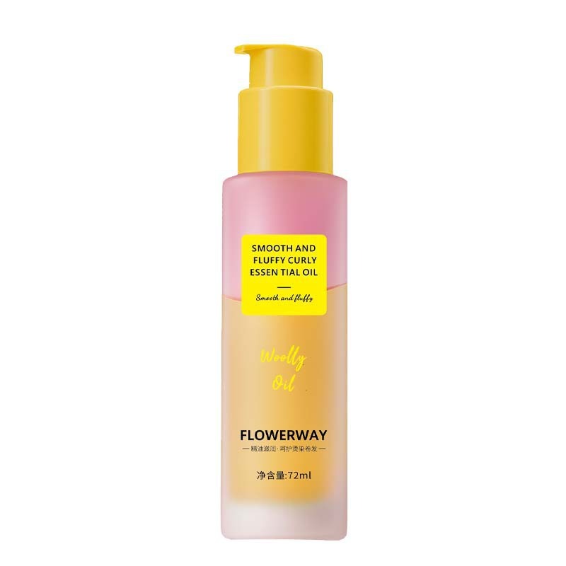 FLOWERWAY 柔顺蓬松卷卷精油持久留香柔顺护理修复毛躁护发精华液|undefined