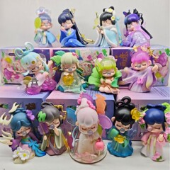 rolife若来囡茜诗情画意系列盲盒潮玩可爱手办古风新款桌面摆件