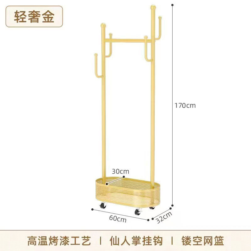 가벼운 럭셔리 골드 60cm [중공 그리드 스토리지] 조용한 휠