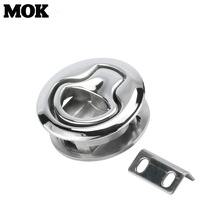 不锈钢316地板锁地板扣 手拉锁体 海洋级别游艇船舶房车五金