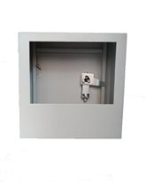 7寸触摸屏安装盒人机界面控制箱PLC一体机直面电控箱柜面外壳威纶