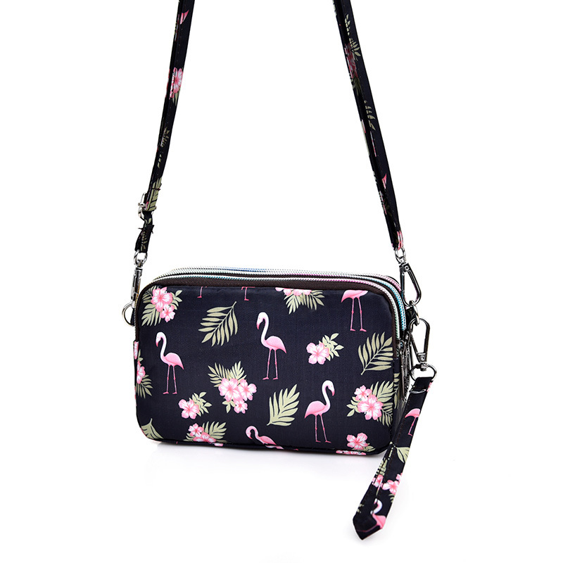 Navy Blue Flamingo # correa para el hombro