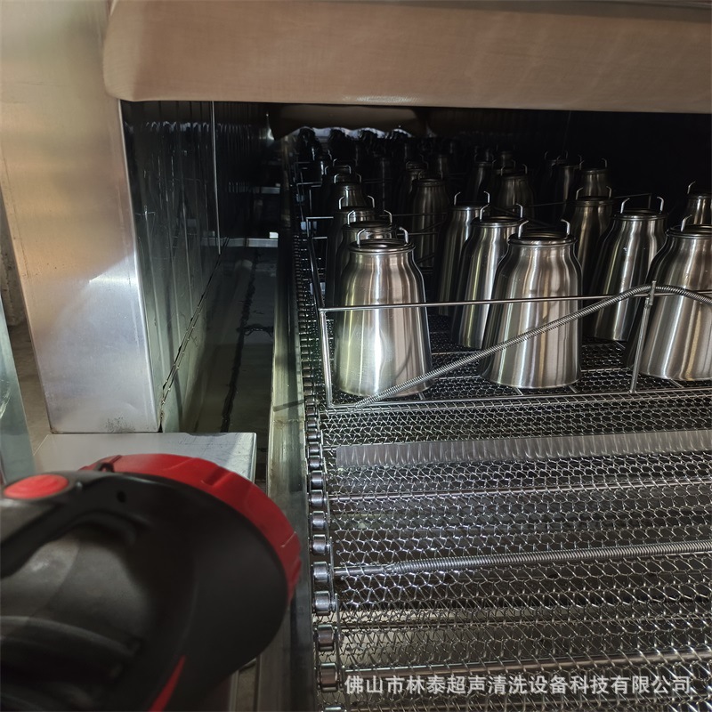 外贸出口不锈钢洗手盆清洗机 高压喷淋除油清洗线厂家