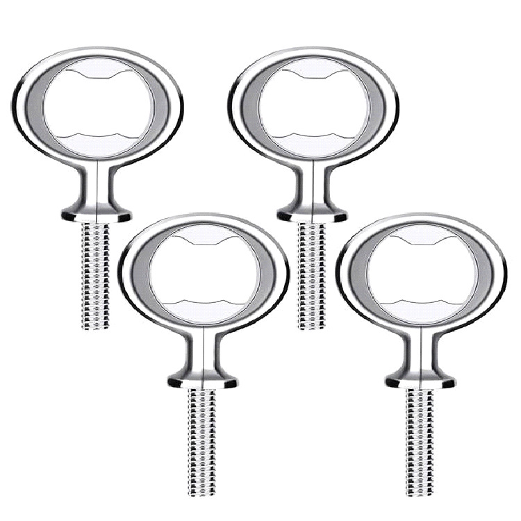 Directo de fábrica aleación de zinc larga barra de cerveza abridor de botellas DIY6 seda inferior cuerpo vino tapón de vino en stock al por mayor