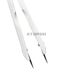ETOPROO Metal (Copper) Dividers, Compasses, ECG Medical Dividers with Graduations and Cases