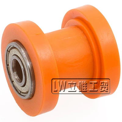 Other brake systems, ATV modified chain guide - guide-sprocket-orange-inner-diameter-10mm