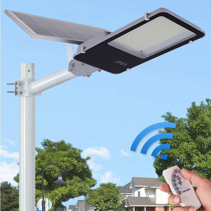 Lámpara de calle solar al aire libre patio al por mayor nuevo campo rural iluminación ingeniería split Super brillante Lámpara solar