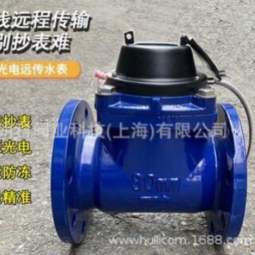 朗科智能铸铁远传水表光电直读一体式水表 法兰可远传水表RS485