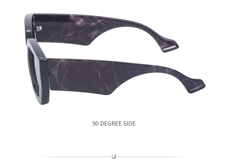 70g Weight Full Frame Glasses Structure Sunglasses Classification PC, UV400 Protection Lens Material Square Glasses Style Street Occasion Geometric Pattern Women'S Gender IG Style Style IG Style Geometric PC UV400 Protection Square Full Frame Women's Sunglasses 4