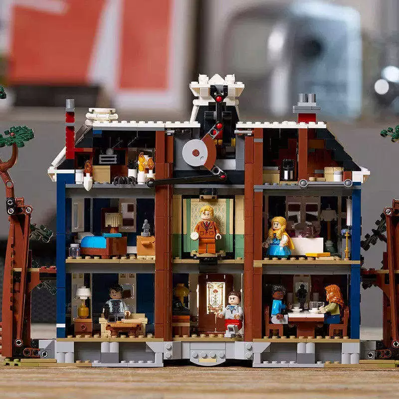Кроссбордер совместимыe конструктор LEGO 11370 Дом Улей Странные дела детские сборные строительные блоки игрушки подарки оптом