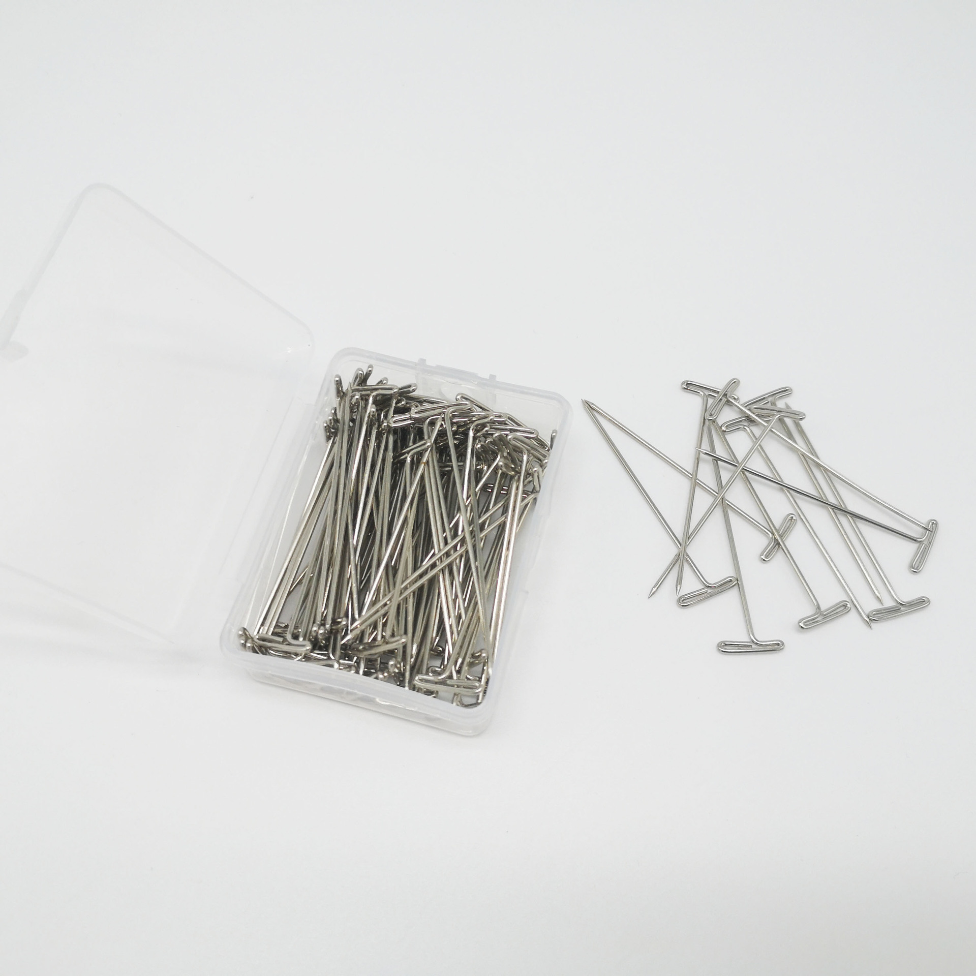 Almohadilla tejida de lana hecha a mano de bricolaje, tablero tejido de lana, fijador de ganchillo cuadrado de madera maciza con 20 agujas de fijación