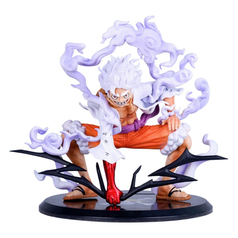 Una pieza GK CNS NICKA Luffy fruta despertar cinco engranajes batalla anime modelo estatua hecha a mano