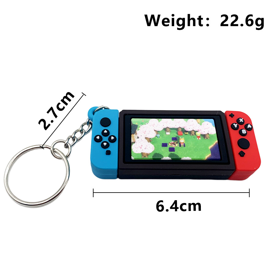 クロスボーダーミニゲームコントローラーキーホルダースイッチ PS5 PS4 ゲームペンダントギフトハンドルモデルチャーム