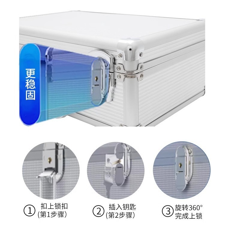 알루미늄 합금 하드 디스크 저장 상자 3.5 인치 | 2.5 인치 모바일 하드 디스크 보호 상자 기계적 하드 디스크 저장 방습 상자