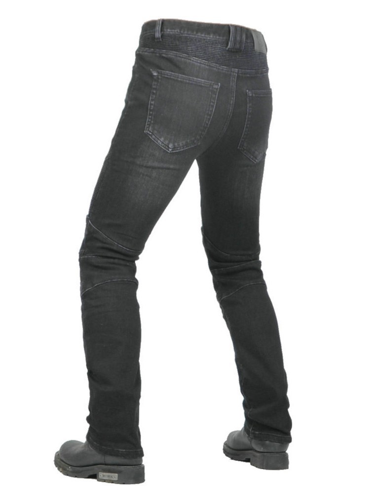 VOLERO Woolly Pantalones de motocicleta para hombres y mujeres cuatro estaciones de motocicleta anti-caída Jeans Harley primavera, verano, otoño, invierno