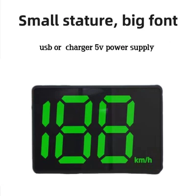 Vehicle HUD speed display KM/H,MPH can be