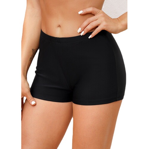 Summer Straight Leg Swimsuit for Women, European and American Hot Spring Conservative Fat Suit, Single Piece Straight Leg Swimsuit for Women, Nylon
