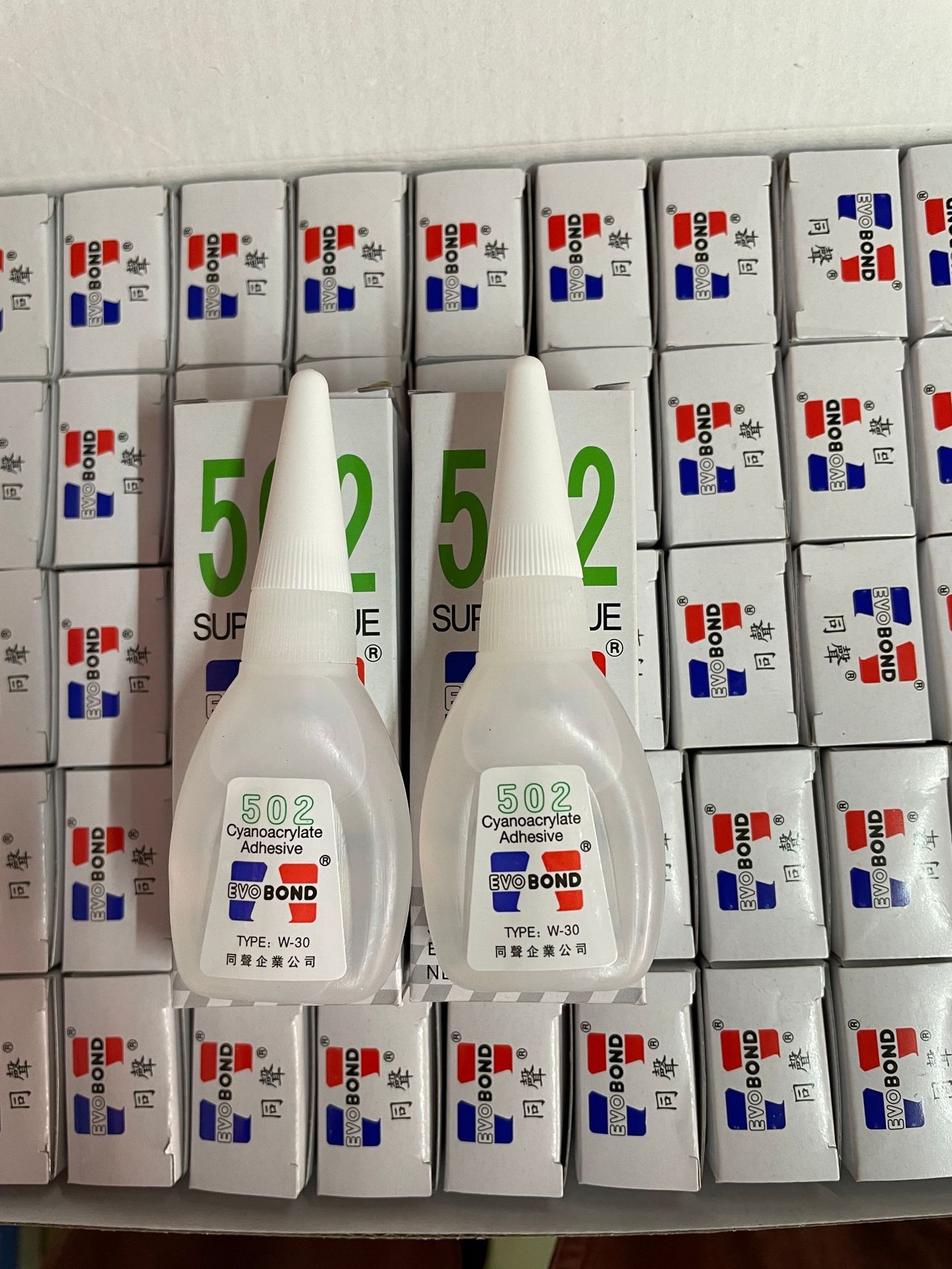 正品同声502胶水18克净重 W-30同声502瞬间接着剂快干型