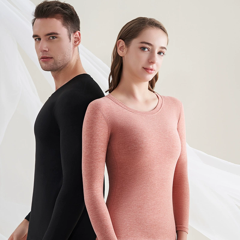 Woolen silk keep warm set, base body-friendly thermal underwear