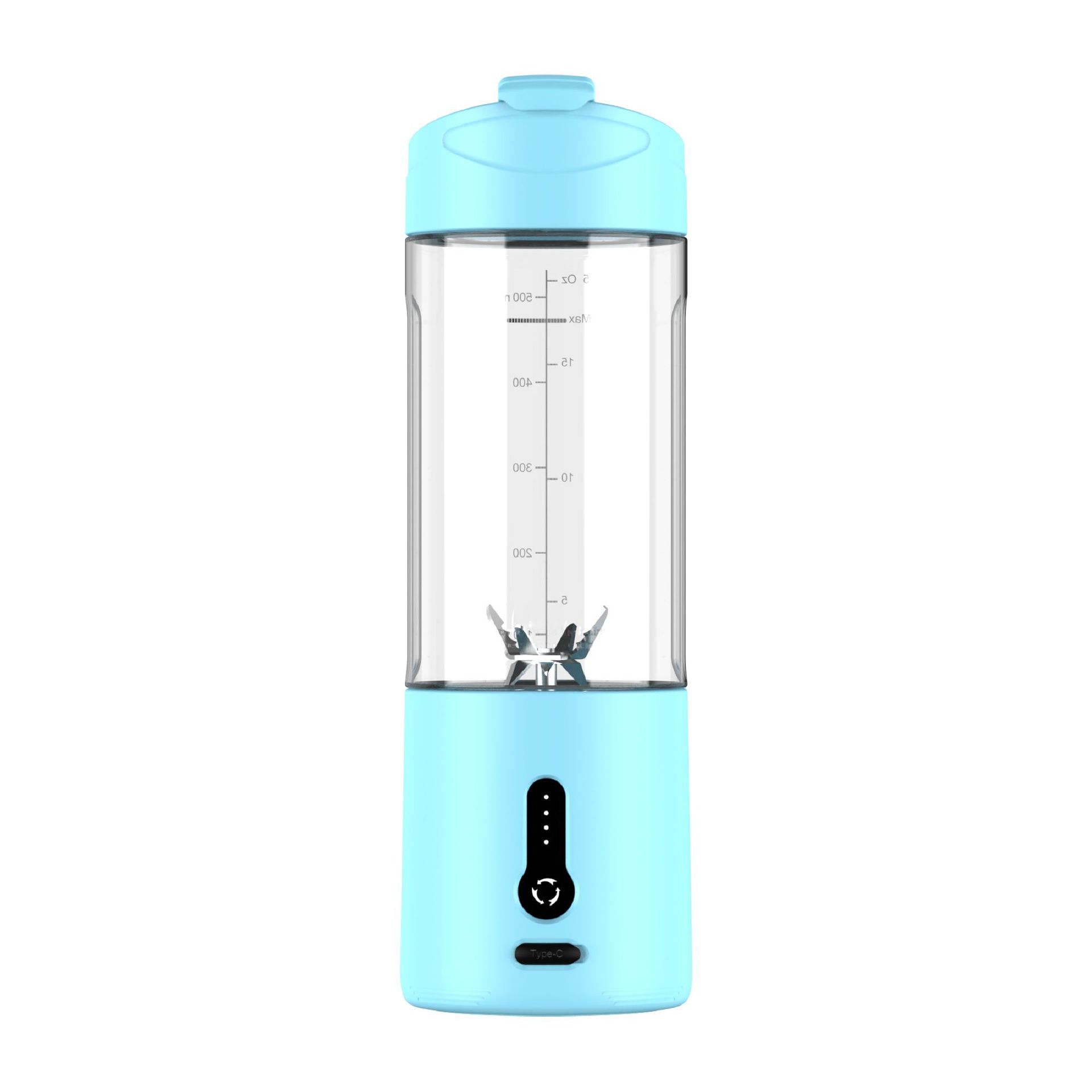 Exprimidor portátil tipo taza para Amazon, mini, recargable, multifunción