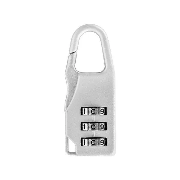 Mini password lock (can be changed to password) Silver
