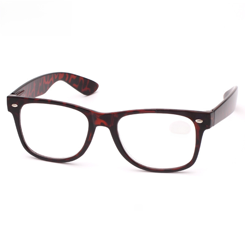 Export Rice Nail Old Flower Glasses Resin Full Frame Spring Leg Ultra Lightweight Anti-Fatigue Glasses Manufacturer Wholesale