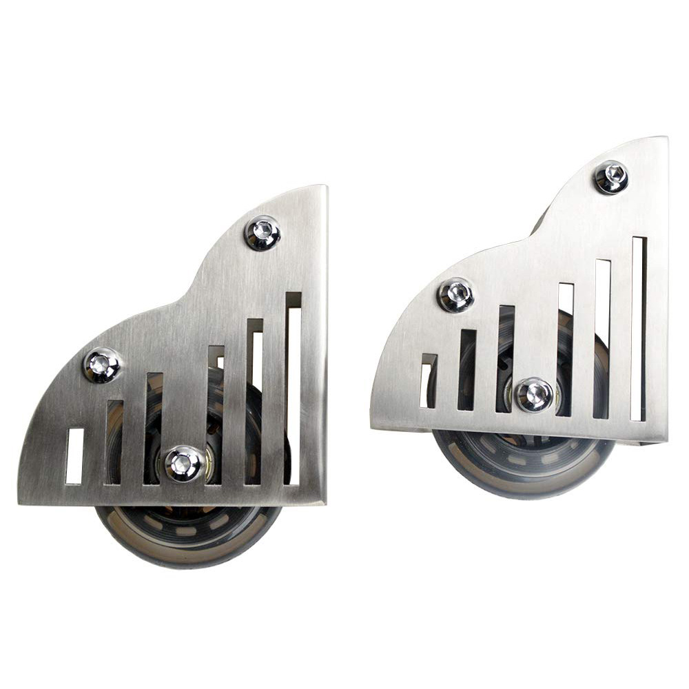 上海肯美跨境电商不锈钢304wifi地轮楼梯滑轮配件地滚轮kinmade