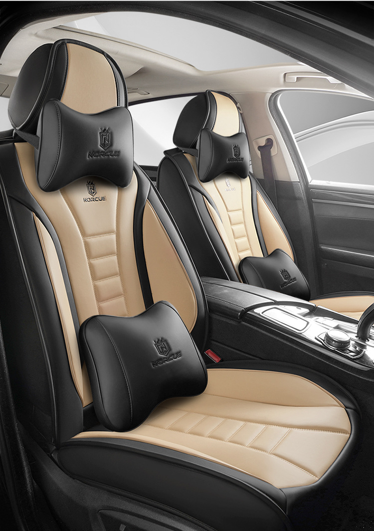 Cross-Border New Car Seat Covers, Universal Seat Covers for All Seasons, All-Inclusive Seat Cushions, Full Leather Seat Cushions, Manufacturers Wholesale Foreign Trade