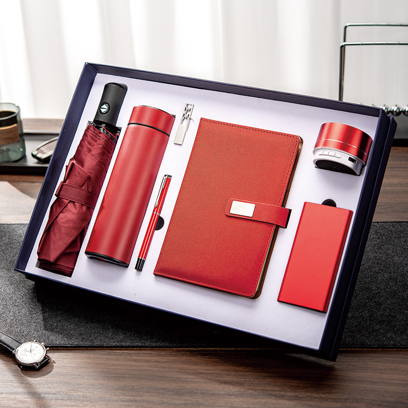 Taza termo, paraguas, juego de regalo de empresa, taza termo práctica, regalo de la mano de la actividad, celebración del aniversario, construcción del grupo para los empleados