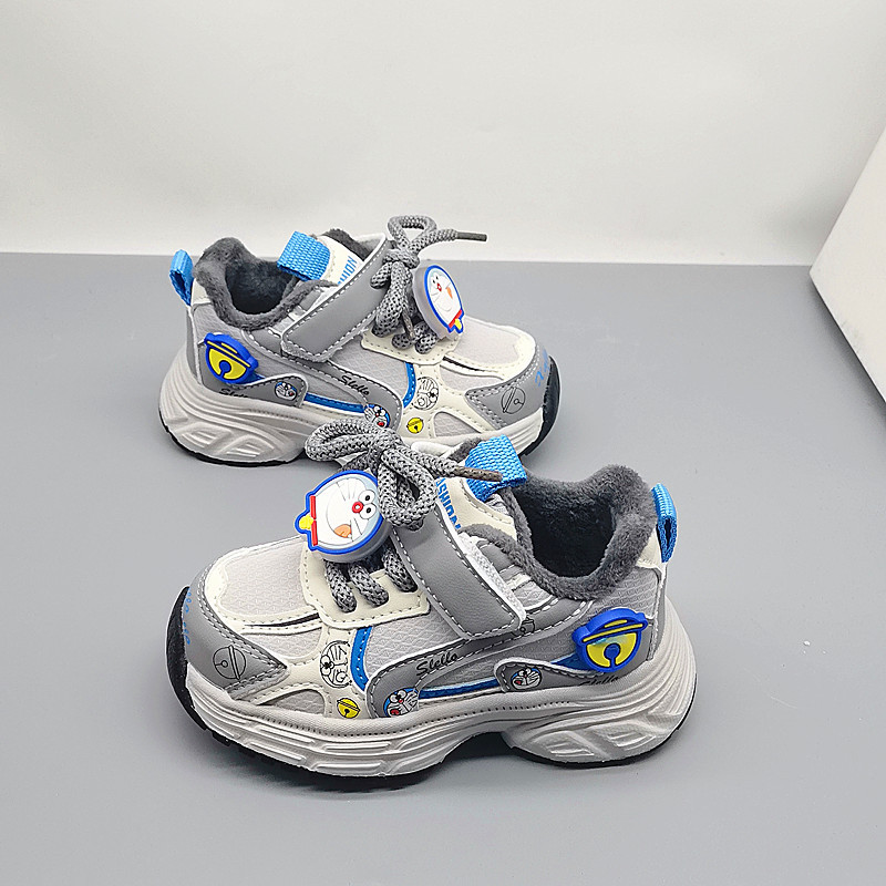 23-27 zapatos de invierno para niños, zapatos de running para niños, zapatos casuales para mujeres, velcro