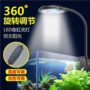Led High-Brightness Fish Tank Light, Small Aquarium Lighting, Aquatic Plant Light, Waterproof and Energy-Saving, Zeng Yan Landscaping Small Clip Light