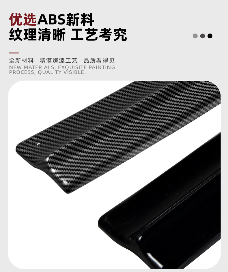 Suitable for Bmw 7 Series Bmw I7 G70 G73 m Sport 2023+ Side Skirt Spoiler Exterior Modification