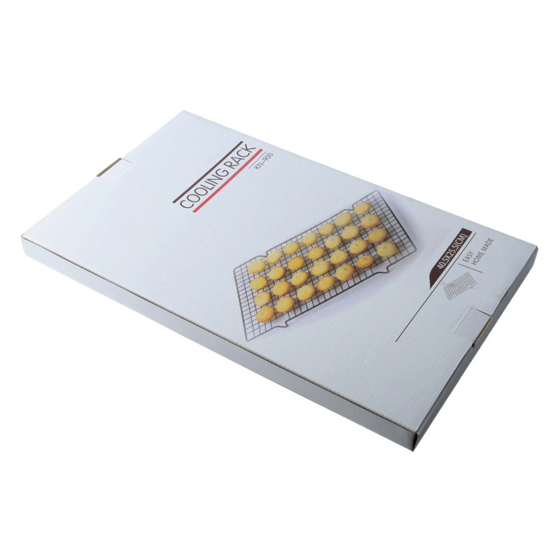Цветная коробка оптом инструменты для выпечки торта Стеллаж Для Охлаждения Хлеба черная антипригарная сетка для холодной сушки