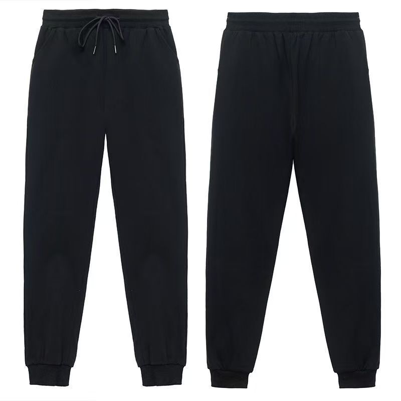 2026 Autumn/Winter Cotton Men's Casual Sweatpants Knitted Terry Jogger Pants Trendy Sports Solid Color Pants Wholesale 2026 Autumn/Winter Cotton Men's Casual Sweatpants Knitted Terry Jogger Pants Trendy Sports Solid Color Pants Wholesale