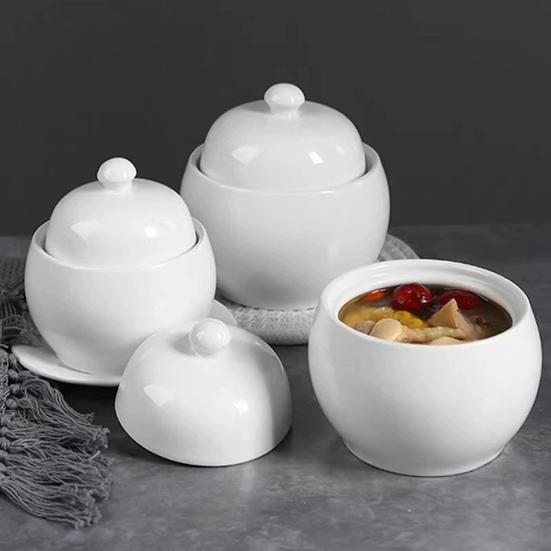 Набор Ceramic Stew Pot: 3,5–5 дюйма, 170–550 мл, двусторонняя отделка и античные отделки