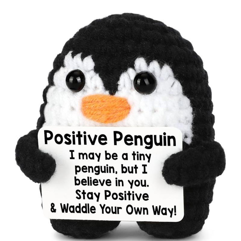 Transfronterizos nuevos lindos pingüinos emocionales de energía positiva muñeca taza de cerveza artesanal tortuga creativa ganado de tierras altas