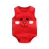 Sleevless, red