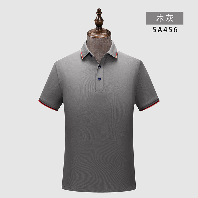 Anticuerpo desodorante 5A antibacteriano anti-ácaros manga corta solapa ropa de trabajo camisa cultural publicidad camisa polo algodón camiseta personalización