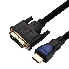 百迹工場 HDMI-DVI変換アダプター コンピューターからテレビへ 1080P デュアル磁気リングモニター 無酸素銅メッキ 跨境卸売