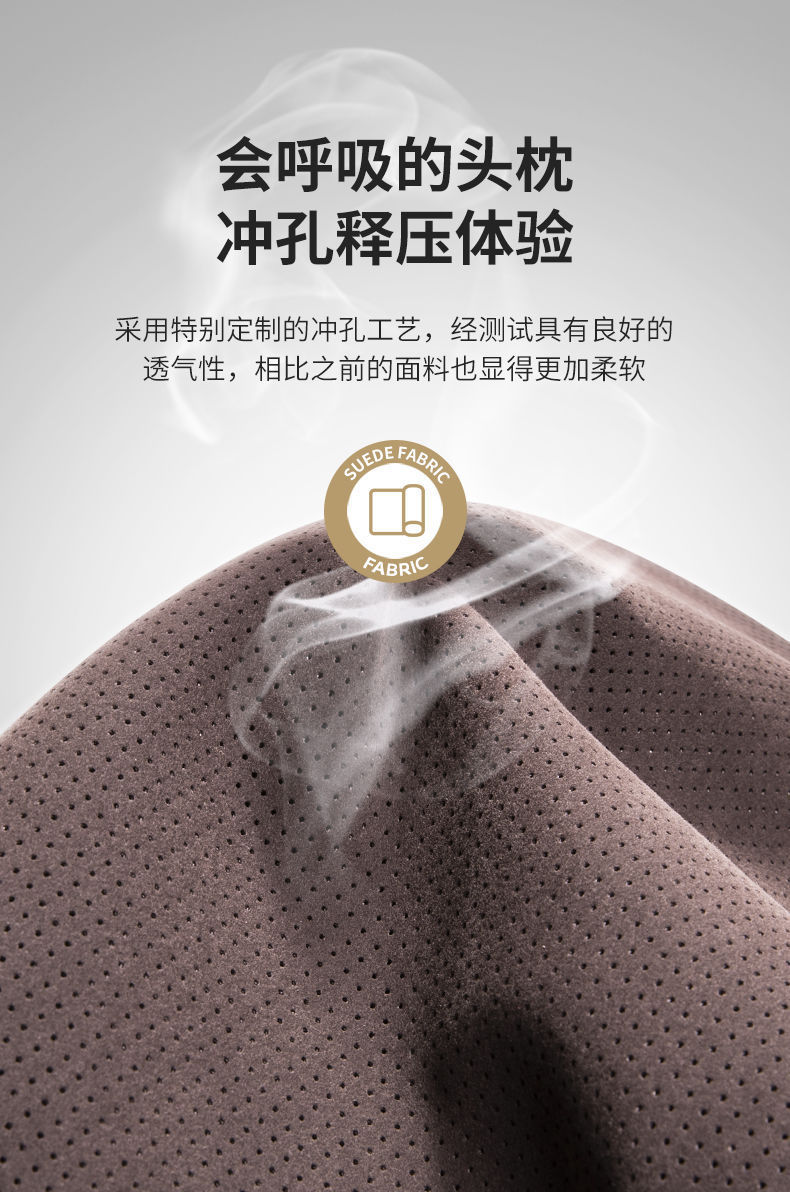 Car Headrest Suitable for Maybach Cushion Car Lumbar Support Neck Pillow Perforated Lumbar Cushion Sleeping Pillow