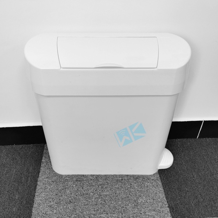 22L脚踏垃圾桶卫生巾垃圾桶夹缝垃圾桶Fem bin with pedal