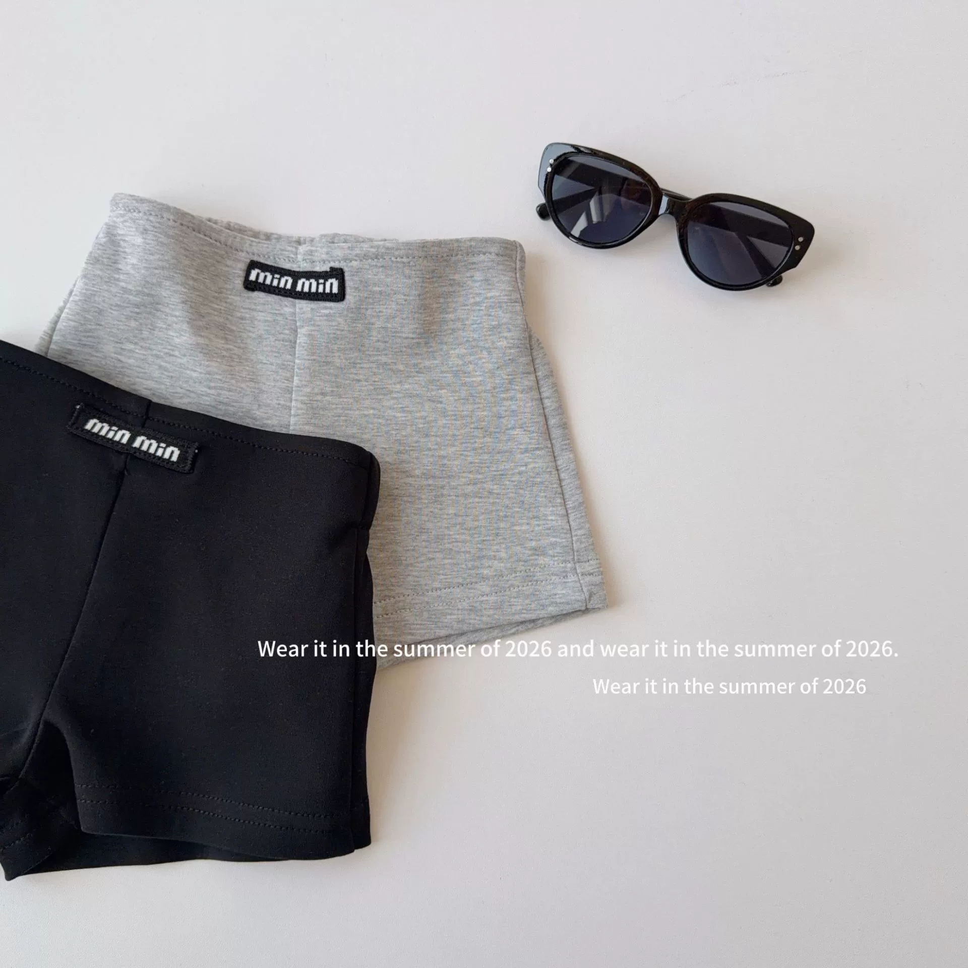 Летние эластичные брюки-шорты, облегающие, slim fit