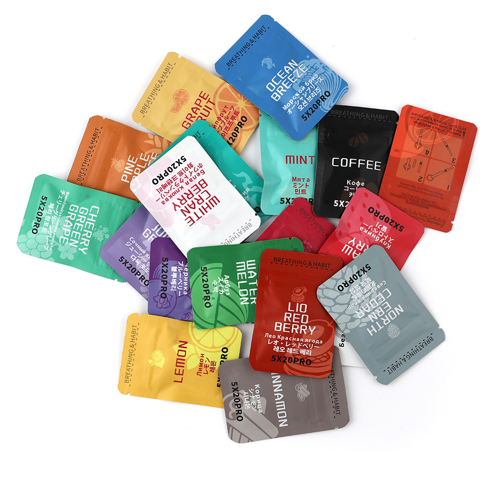 新款5x20PRO替换香薰棉芯包 水果植物精油呼吸器棉芯瑜伽冥想减压